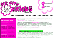 Desktop Screenshot of aircitychicks.com